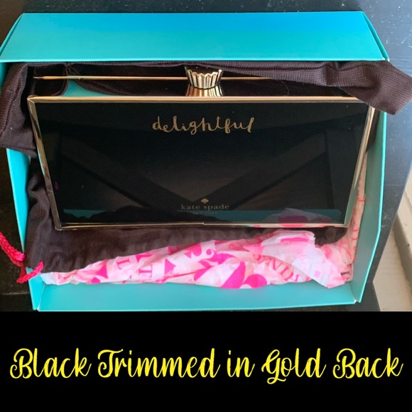 Kate Spade Creme De La Creme Candy Clutch Rare NWT - Picture 8 of 16